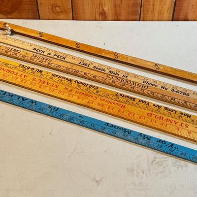 COLLECTION OF Yard Sticks