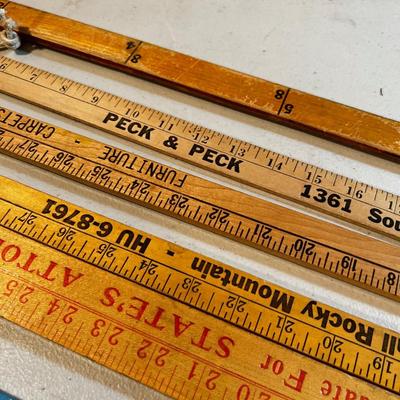 COLLECTION OF Yard Sticks