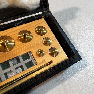 Weight Set in Case for Balance Scale
