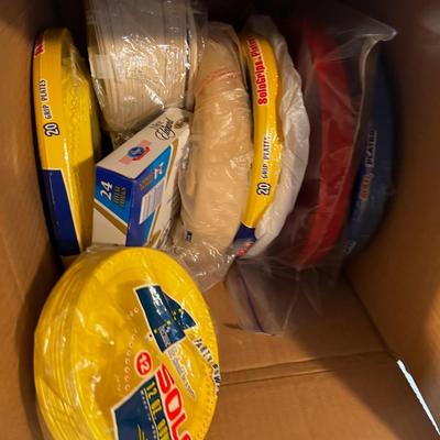 Paper Plates and plastic Plates