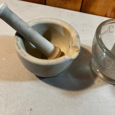 3 Mortar and Pestel's 