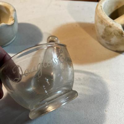 3 Mortar and Pestel's 