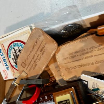 Matches Thermometer Junk Drawer Clean out. 