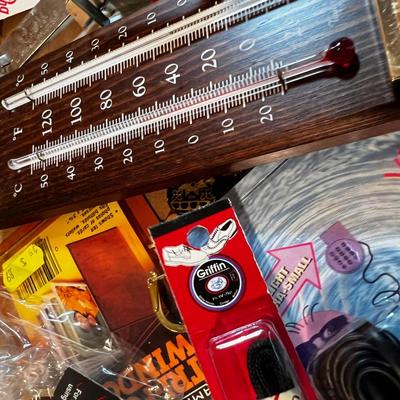 Matches Thermometer Junk Drawer Clean out. 