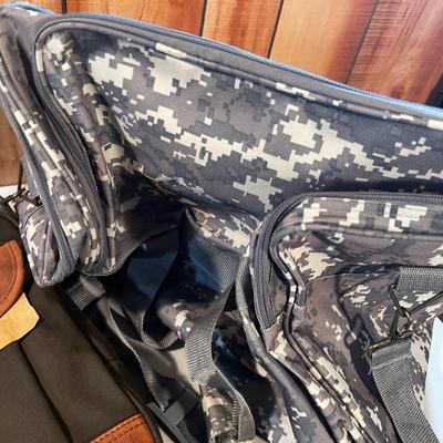 NRA Satchel & Camo Bag