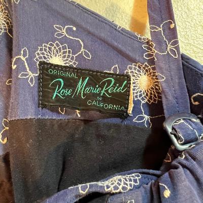 These are your grandmothers -- 2 - One Piece Swimming suits. 