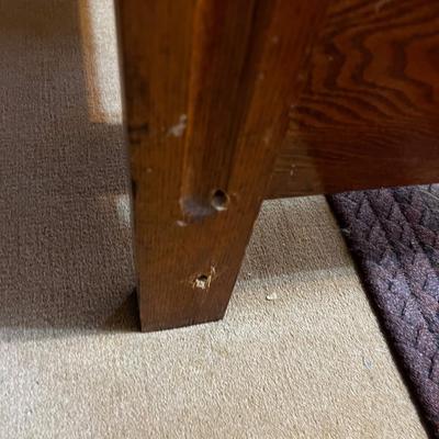 Victorian Oak Wood BED 