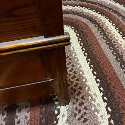 Victorian Oak Wood BED 