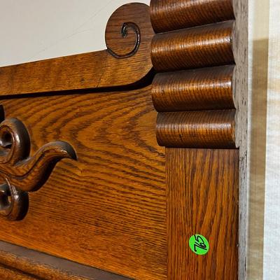 Victorian Oak Wood BED 