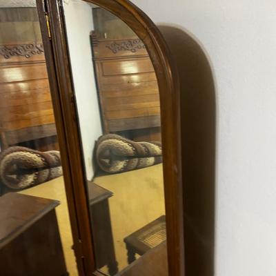 Vanity Walnut Dressing Table 