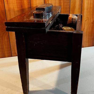 Shoe Shine Bench 