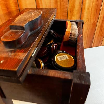 Shoe Shine Bench 