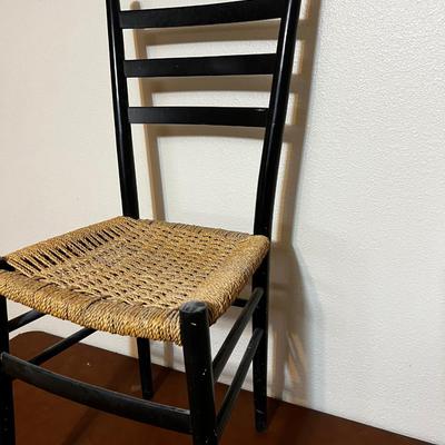 CUTE Black & Rope Chair 