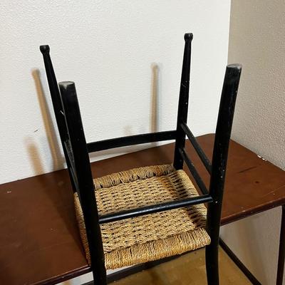 CUTE Black & Rope Chair 