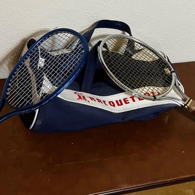 Racquet Ball Bag and Racquets