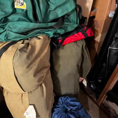 Large Pile of Sleeping Bags