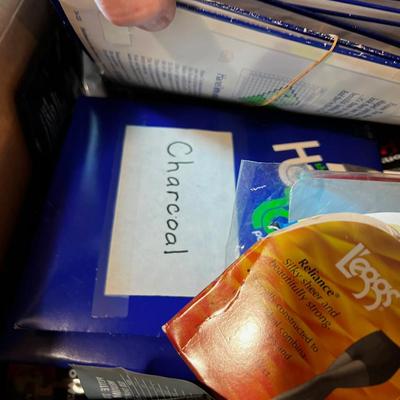 Moving Box full of NEW old Stock Pantyhose and Nylons 