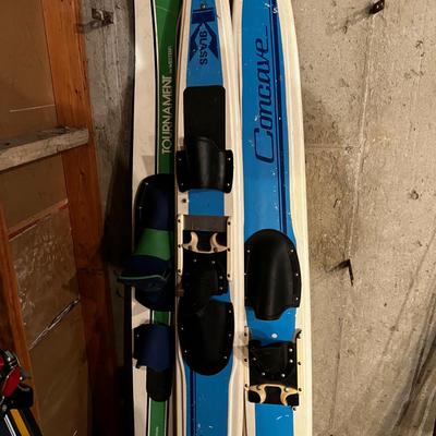 3 water Skis Sporting for the summer Fun! 
