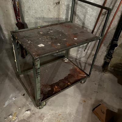 Metal Rolling Cart. 