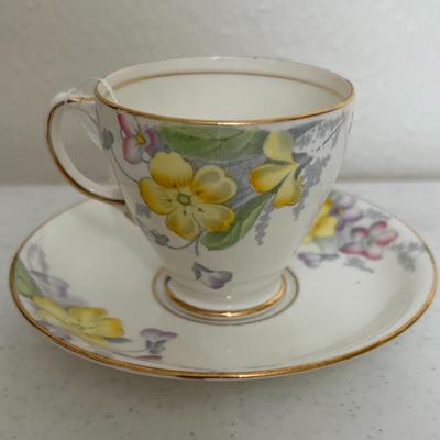 Old Royal Bone China Teacup & Saucer