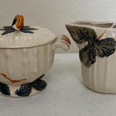 Vintage Sugar & Creamer Dishes