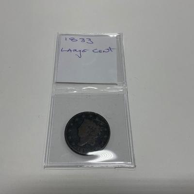 -3- COINS | 1833 Large Cent