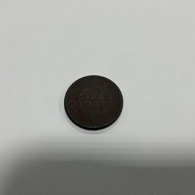-5- COINS | 1852 Large Cent