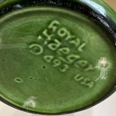 Royal Haeger 493 USA Green Vase