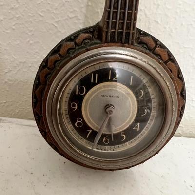 New Haven Mini Banjo Wall Clock