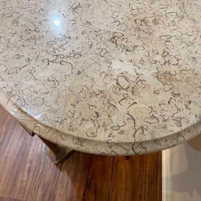 Marble Top Side/End Table