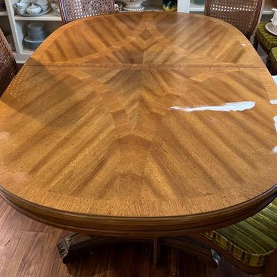 Hickory Manufacturing Century Furniture Co. Dining Room Table and Chairs