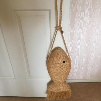 Jute hanging fish