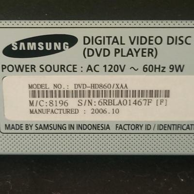 Samsung DVD Player HD860 (FR-DW)