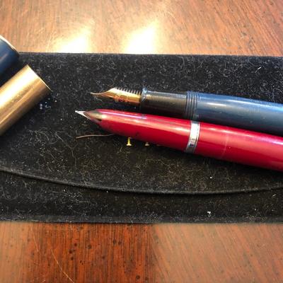 1904 Parker &. Shaeffer Fountain Pens