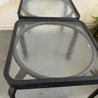 Pair of Winston Patio Side Tables (G-MG)