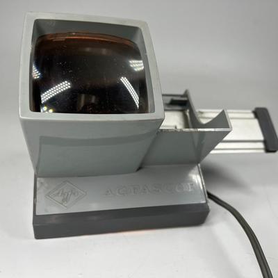 Vintage Electric Corded AGFASCOP Slide Viewer Made in Germany