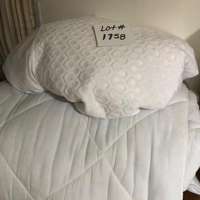 1758 King Mattress Pad & Cover
