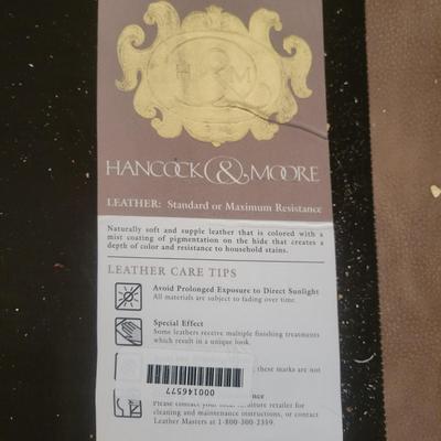 Hancock and Moore Leather Couch (FR-DW)