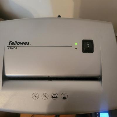 HP Deskjet 3050 Printer and Fellowes Shredder (FR-DW)