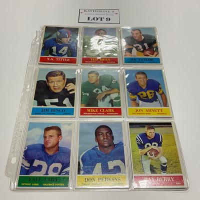 -9- SPORTS | Vintage Football Cards