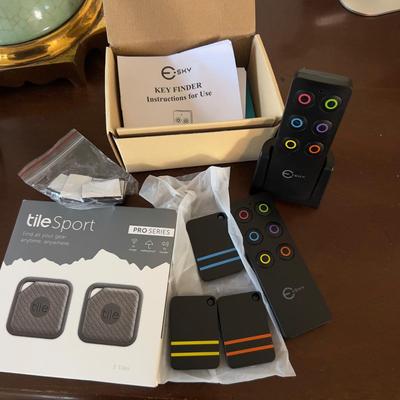 1914 Lot of  tile Sport Pro Series Track Your Gear and SkyKey Finder.