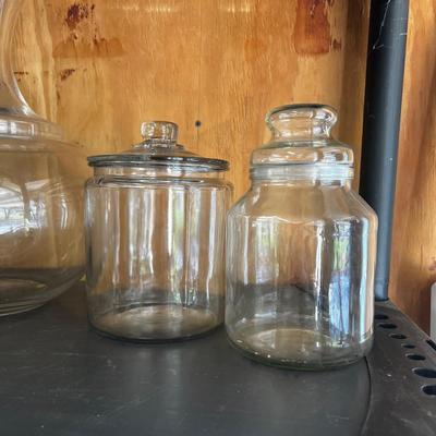 672 Assortment of Glass Jars