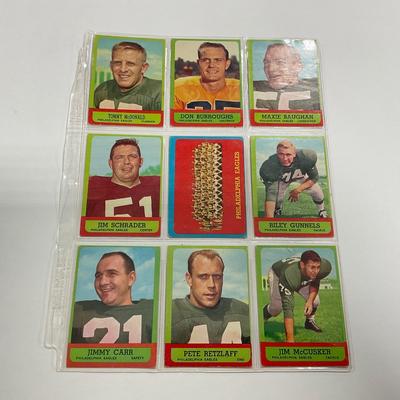 -22- SPORTS | Vintage Philadelphia Football Cards