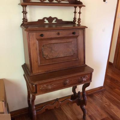 Antique eastlake secretary