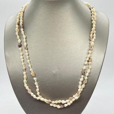 LOT 3: Six Shell Necklaces