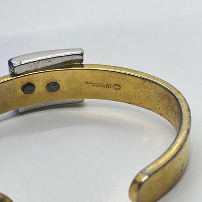 LOT 18: Five Cuff Bracelets, Crown Trifari and More