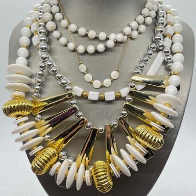 LOT 39: Beaded Necklaces