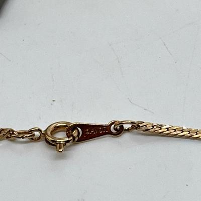 LOT 43: Goldtone Necklaces With Pendants