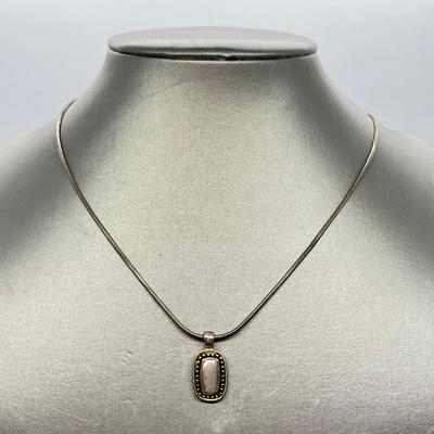 LOT 44: Silvertone Necklaces