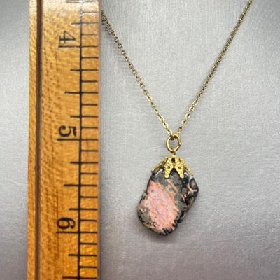 LOT 49: Goldtone Necklaces with Pendants
